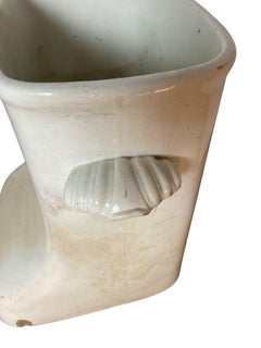 Creamware Knee bath or Jardinere Planter 1800's