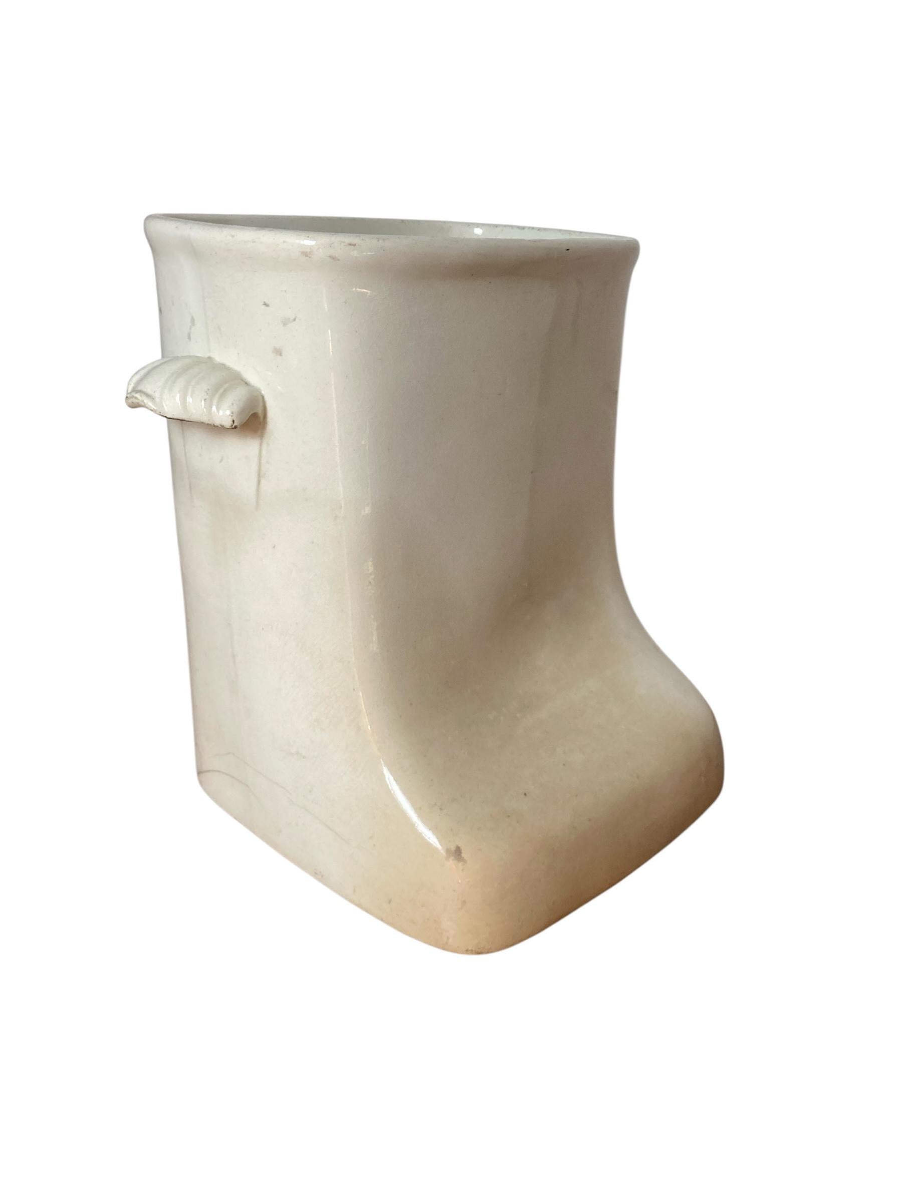 Baignoire à genoux en Creamware ou jardinière Jardinere 1800's Bon état - En vente à Bishop's Stortford, GB