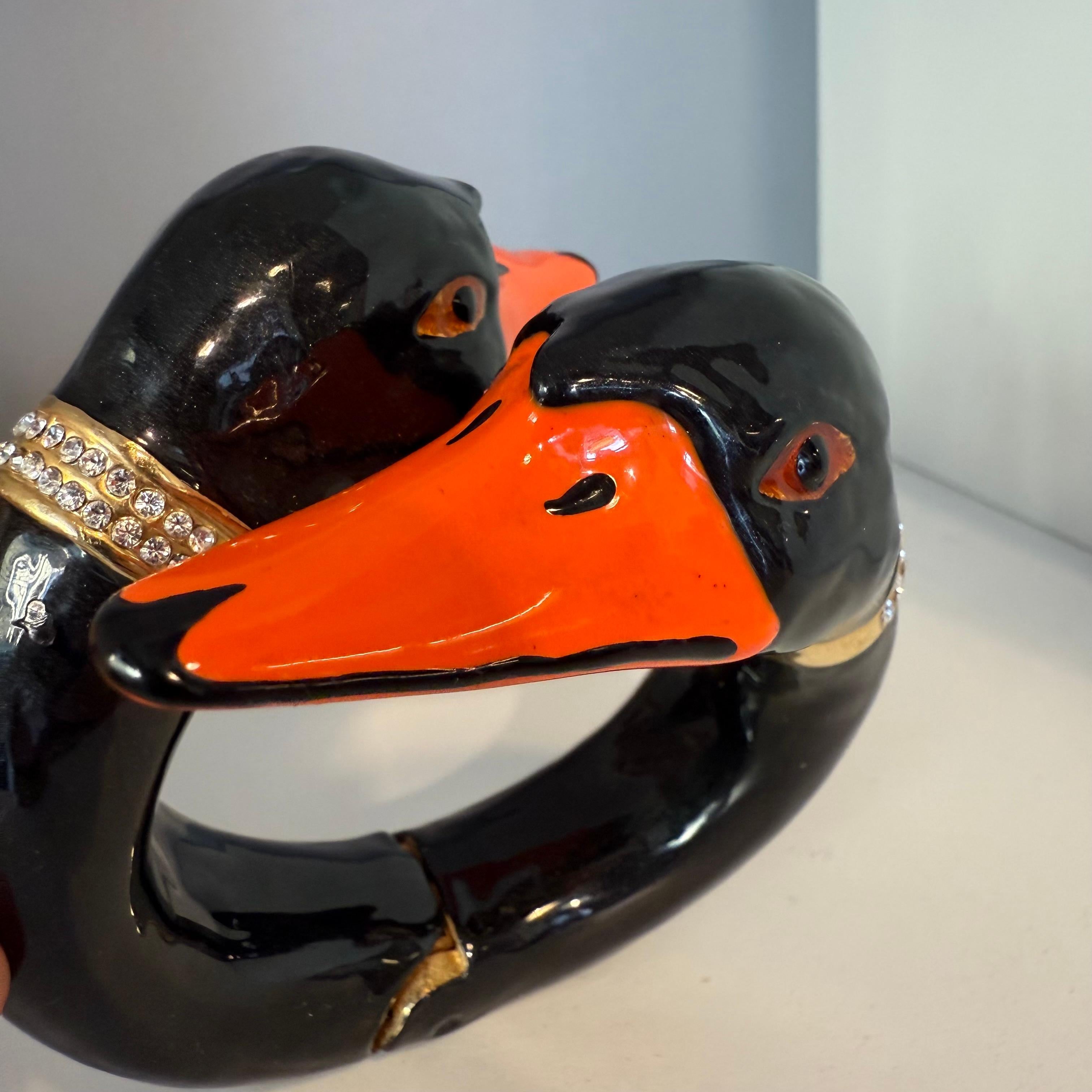 Creart Ducks Bangle In Excellent Condition In Gazzaniga (BG), IT