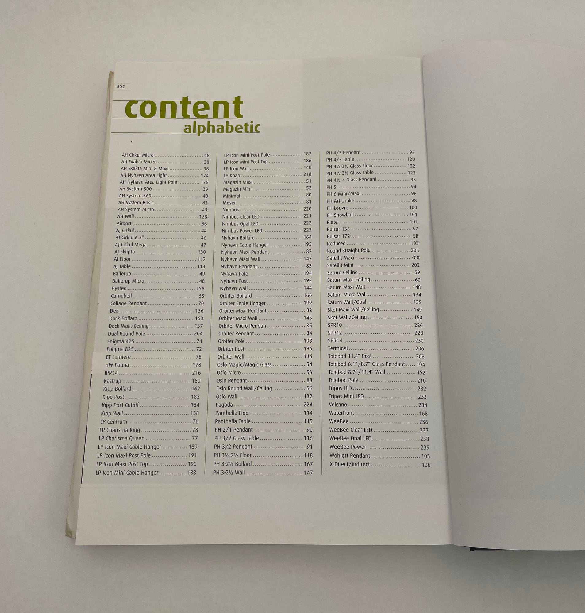 Create Light & Atmosphere Hardcover Louis Poulsen Catalogue For Sale 5