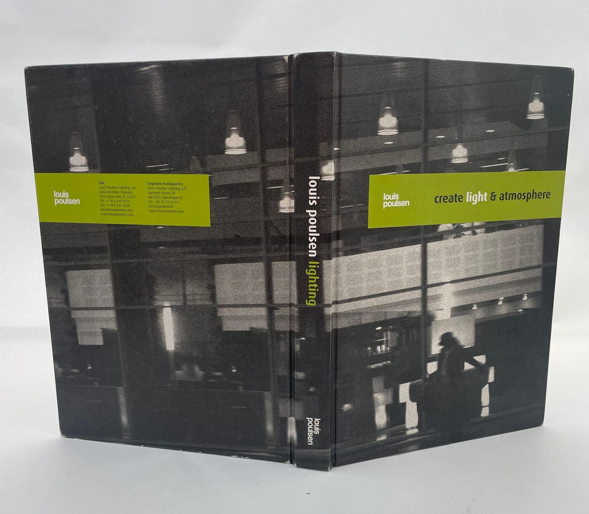 Post-Modern Create Light & Atmosphere Hardcover Louis Poulsen Catalogue For Sale