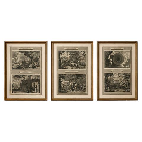 Creation of the World & Genesis Scenes, Mortier Amsterdam, circa 1700