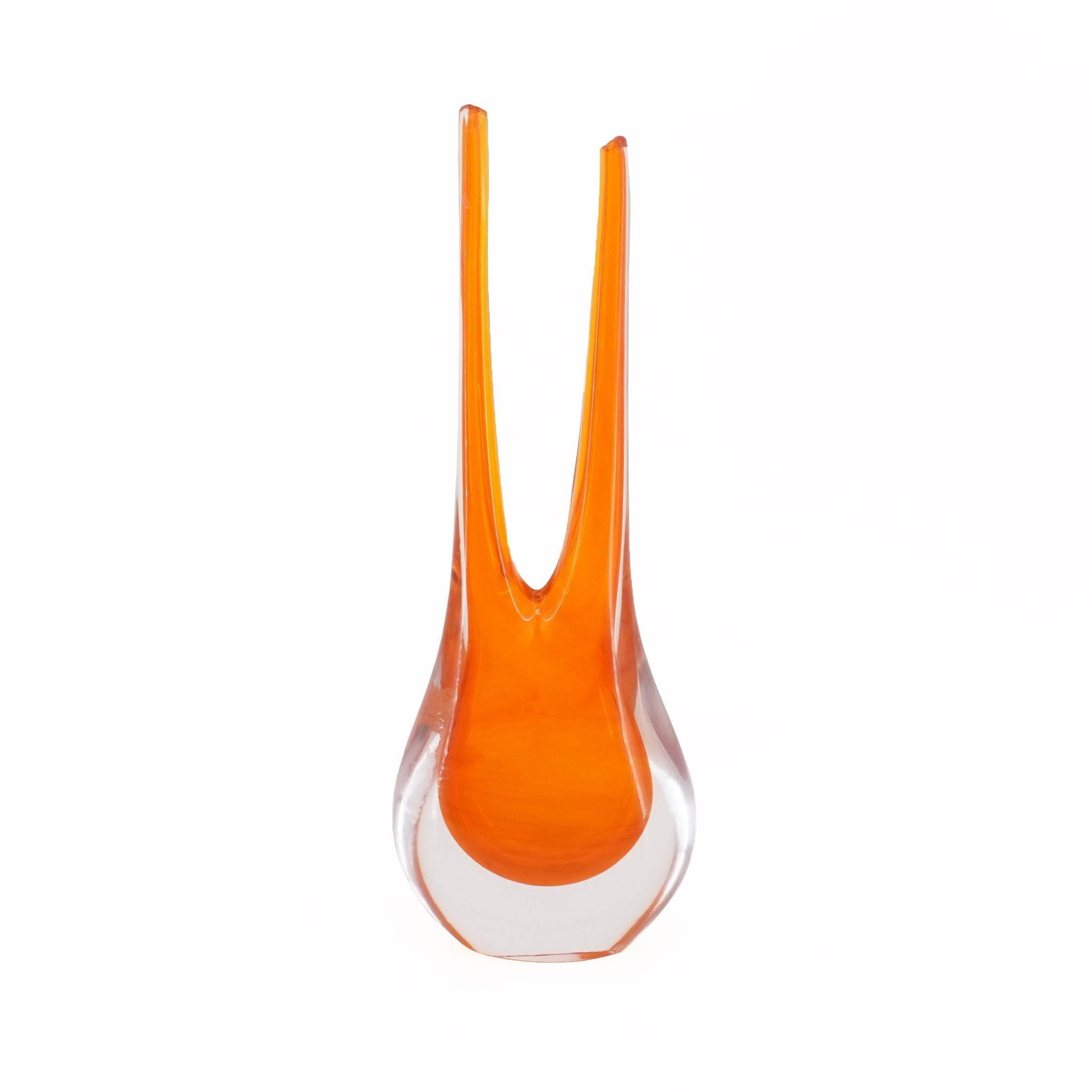 Jarrón creativo de cristal de Murano - Sedani Moderno en venta