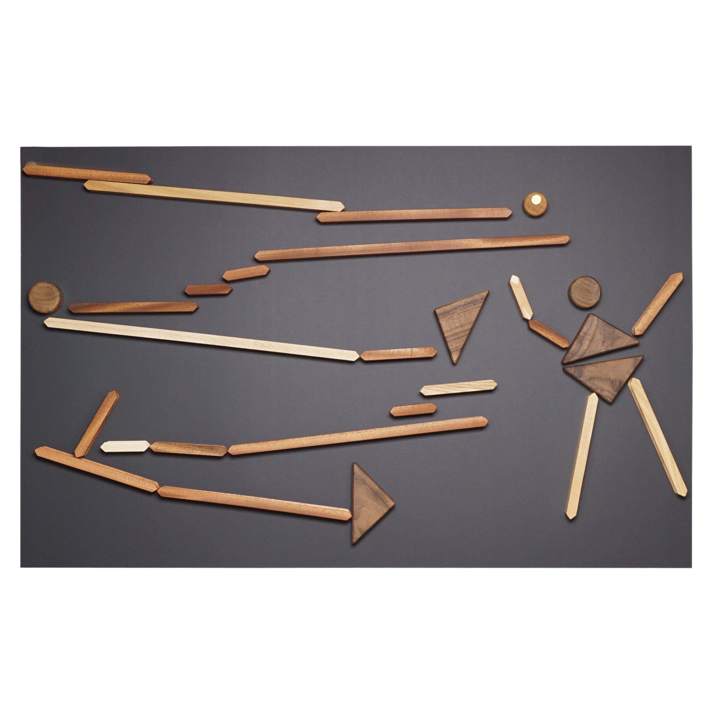 Creative Toy, Marble Run, Black Board, Designed by Max Frommeld For Sale