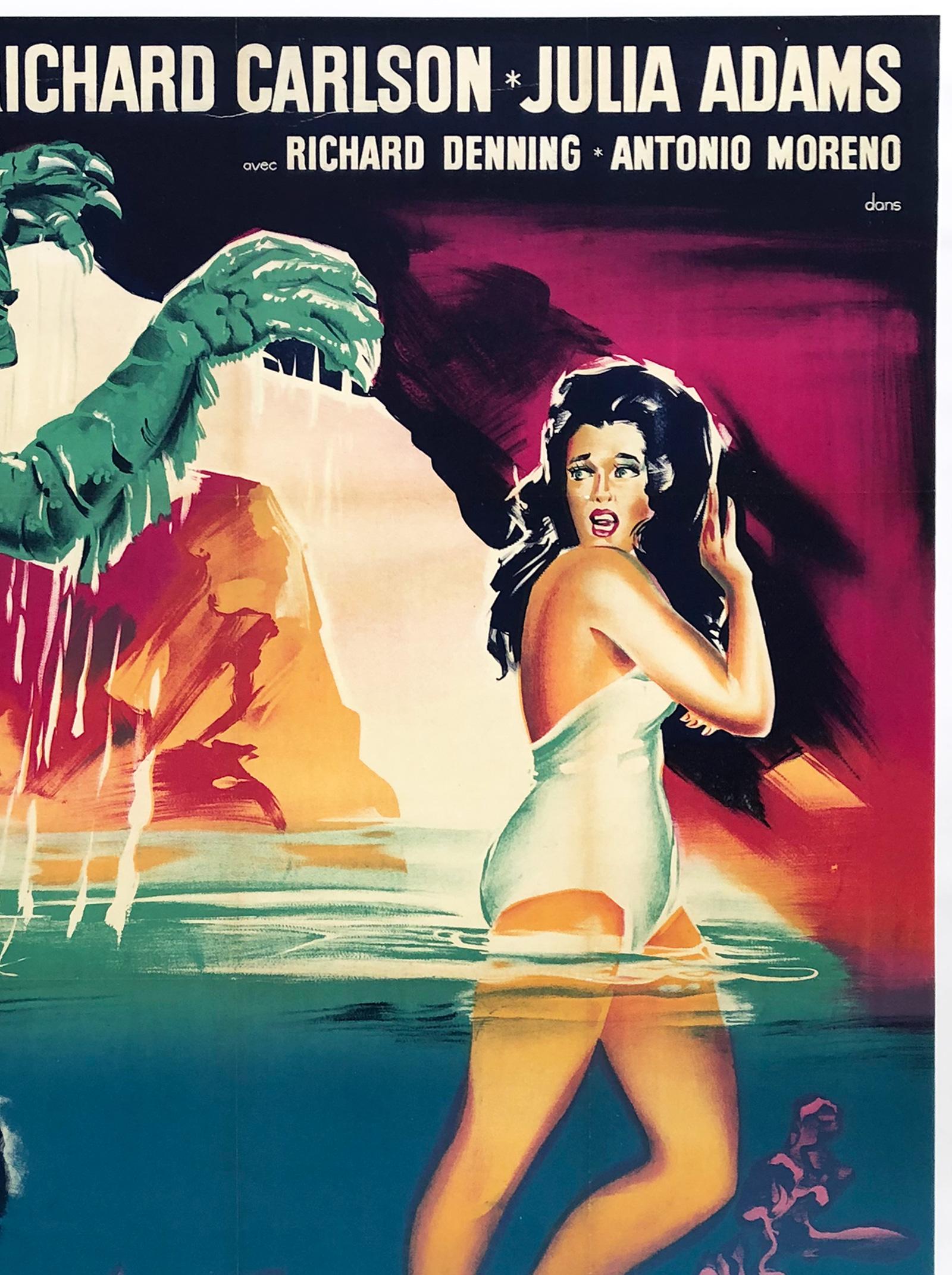 creature from the black lagoon poster