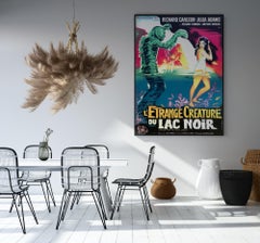 Creature from the Black Lagoon R1962 French Grande Film Poster, CONSTANTIN BELIN