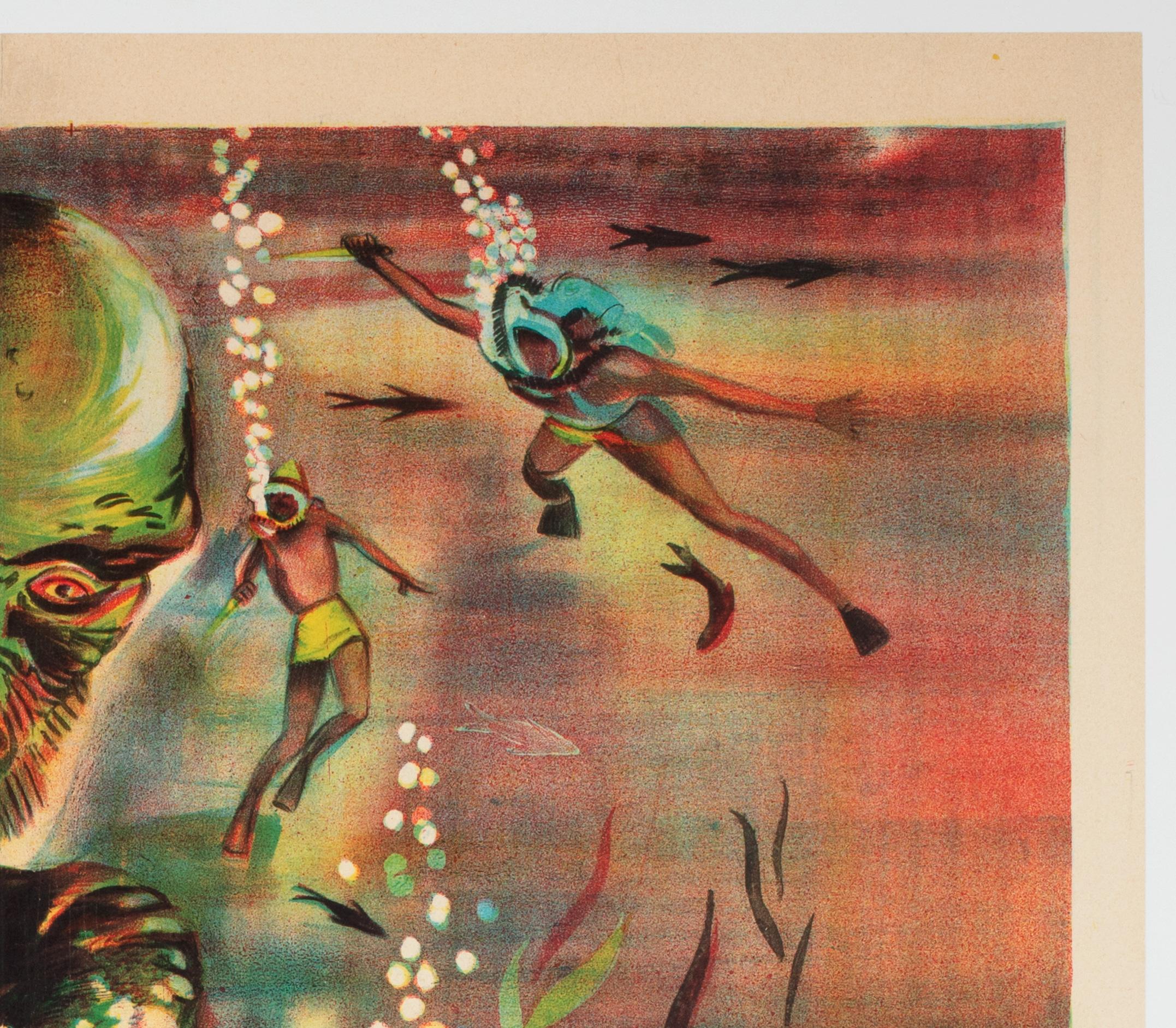 creature from the black lagoon poster original