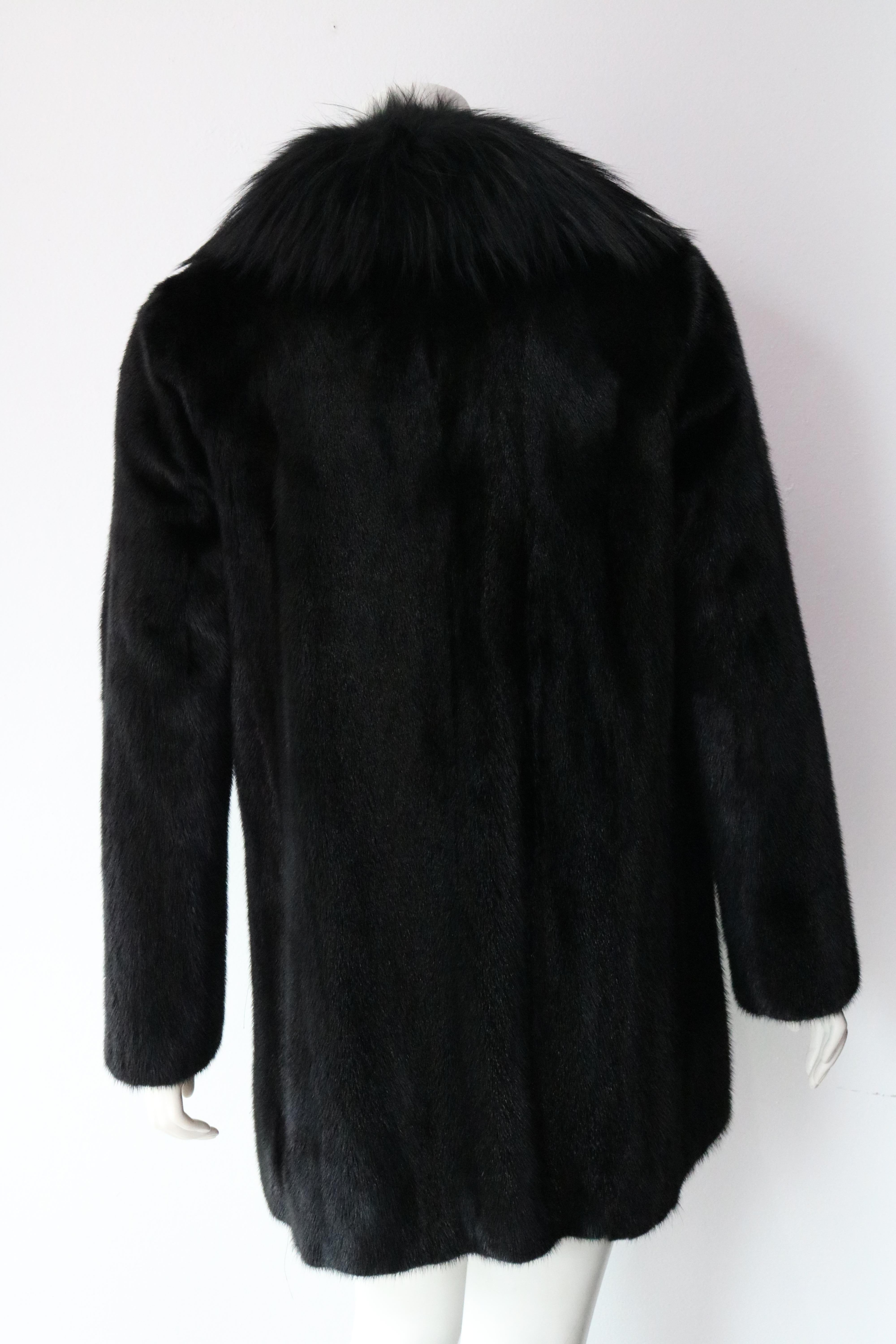 Creatures of the Wind Fox and Mink Fur Size 6  For Sale 3