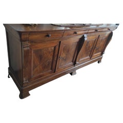 Walnut 4 door sideboard