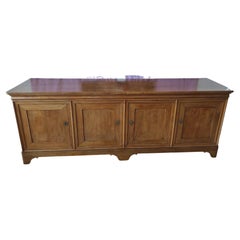 Antique 4-door oak sideboard