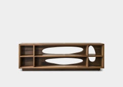 Credenza 4, Unique Finish, Joel Escalona's Sereno Design, Sculptural Detail