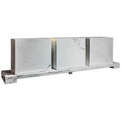 Credenza Alexandre Hutch Design by Michel Amar and by Les Marbreries de la Seine