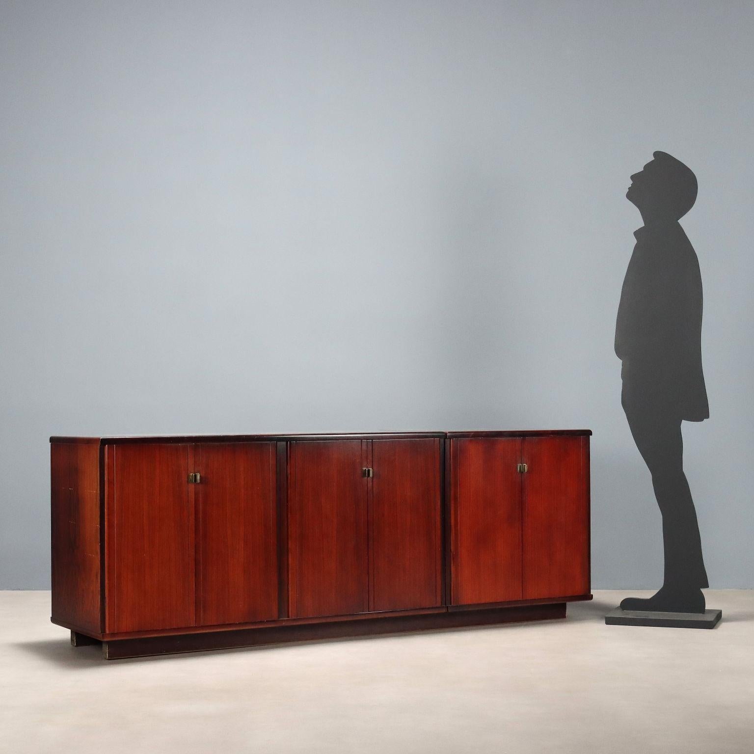 Mid-Century moderno Credenza Anni '60 di Claudio Salocchi per Sormani in vendita