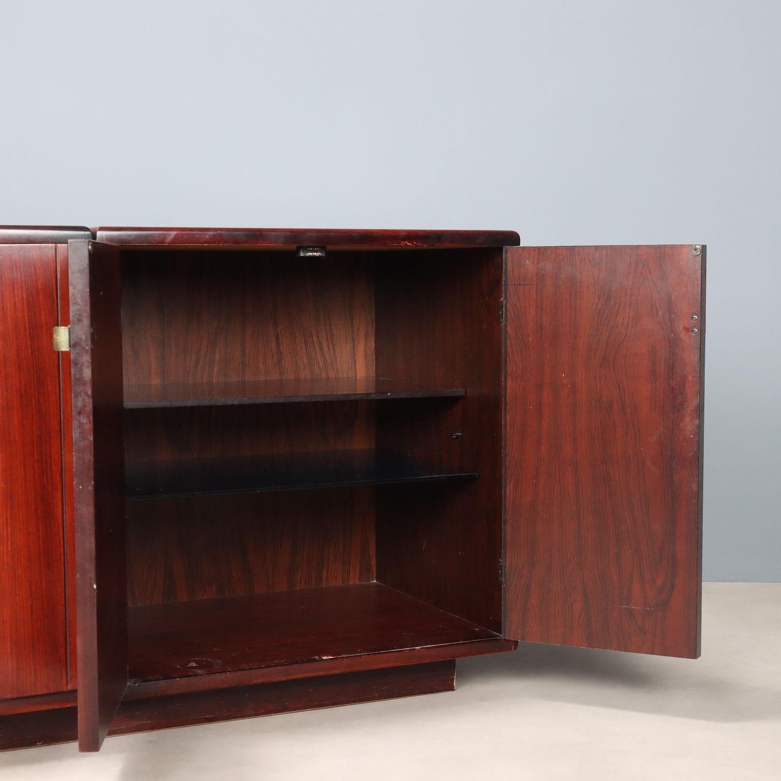 Credenza Anni '60 di Claudio Salocchi per Sormani In condizioni buone in vendita a Milano, IT
