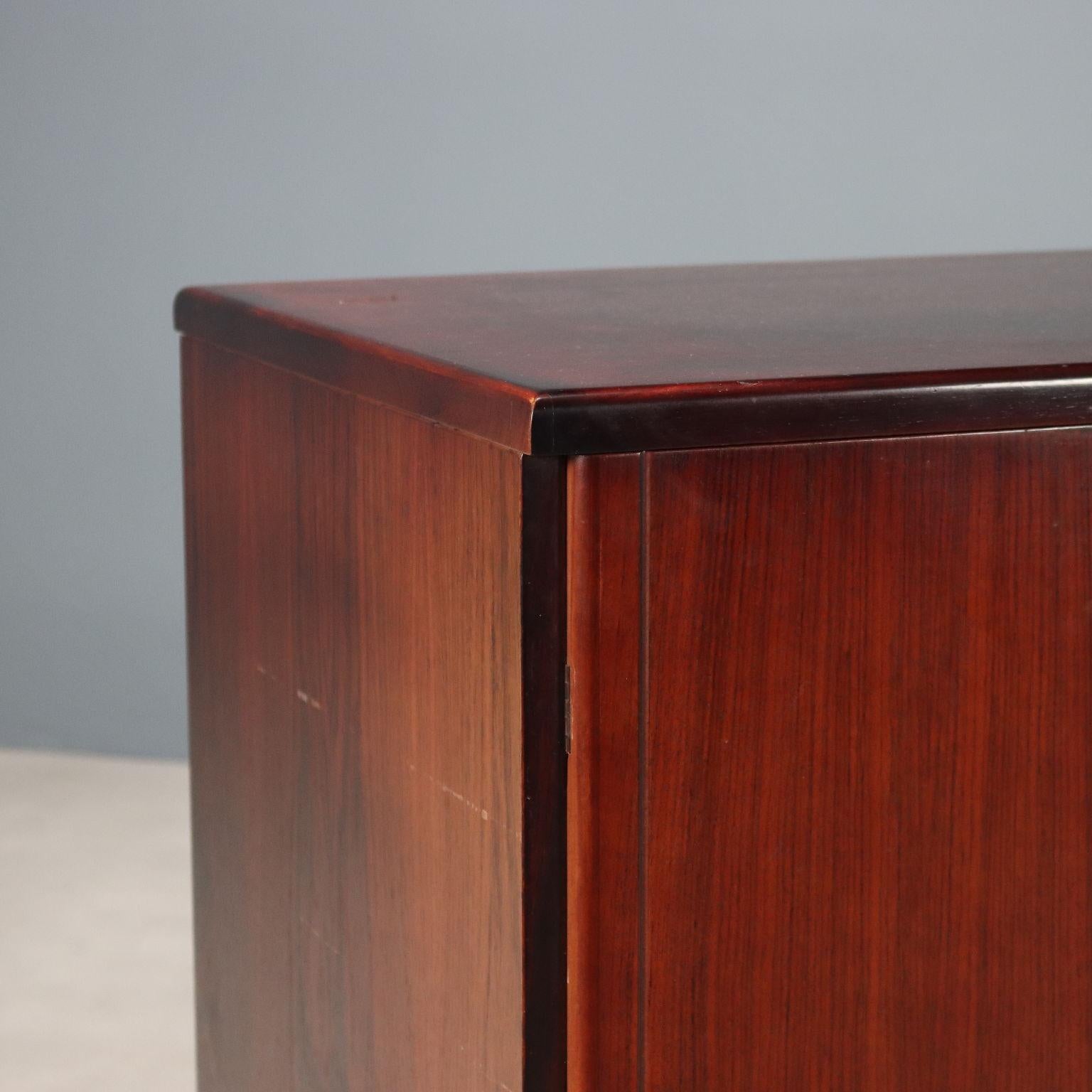 Legno Credenza Anni '60 di Claudio Salocchi per Sormani in vendita