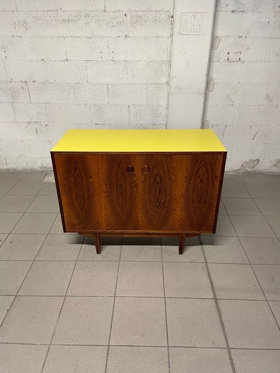 Mid-Century Modern Sideboard 1960s rosewood, Italian production For Sale