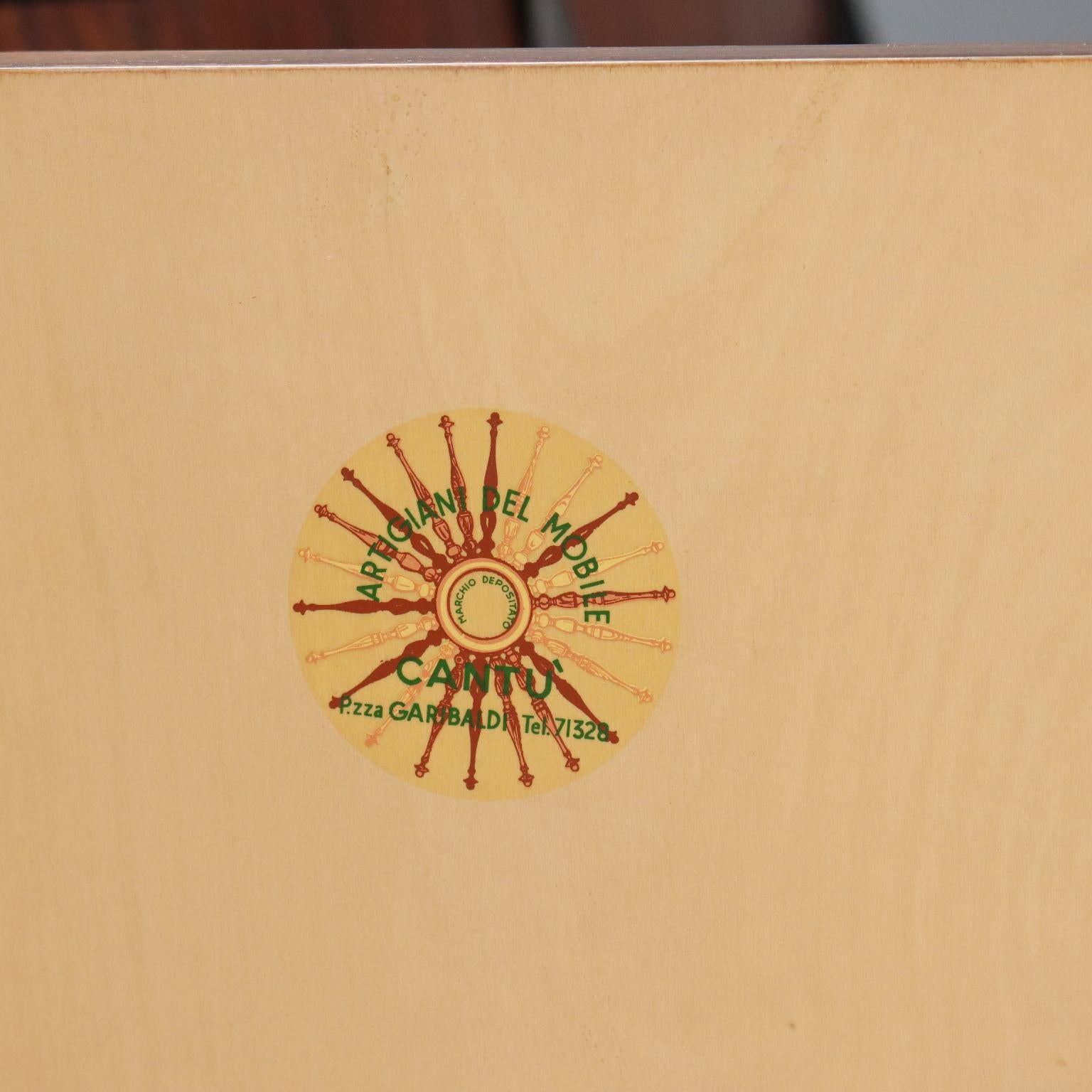 Credenza Anni '60s Production Artigiani del Mobile Cantù For Sale 3