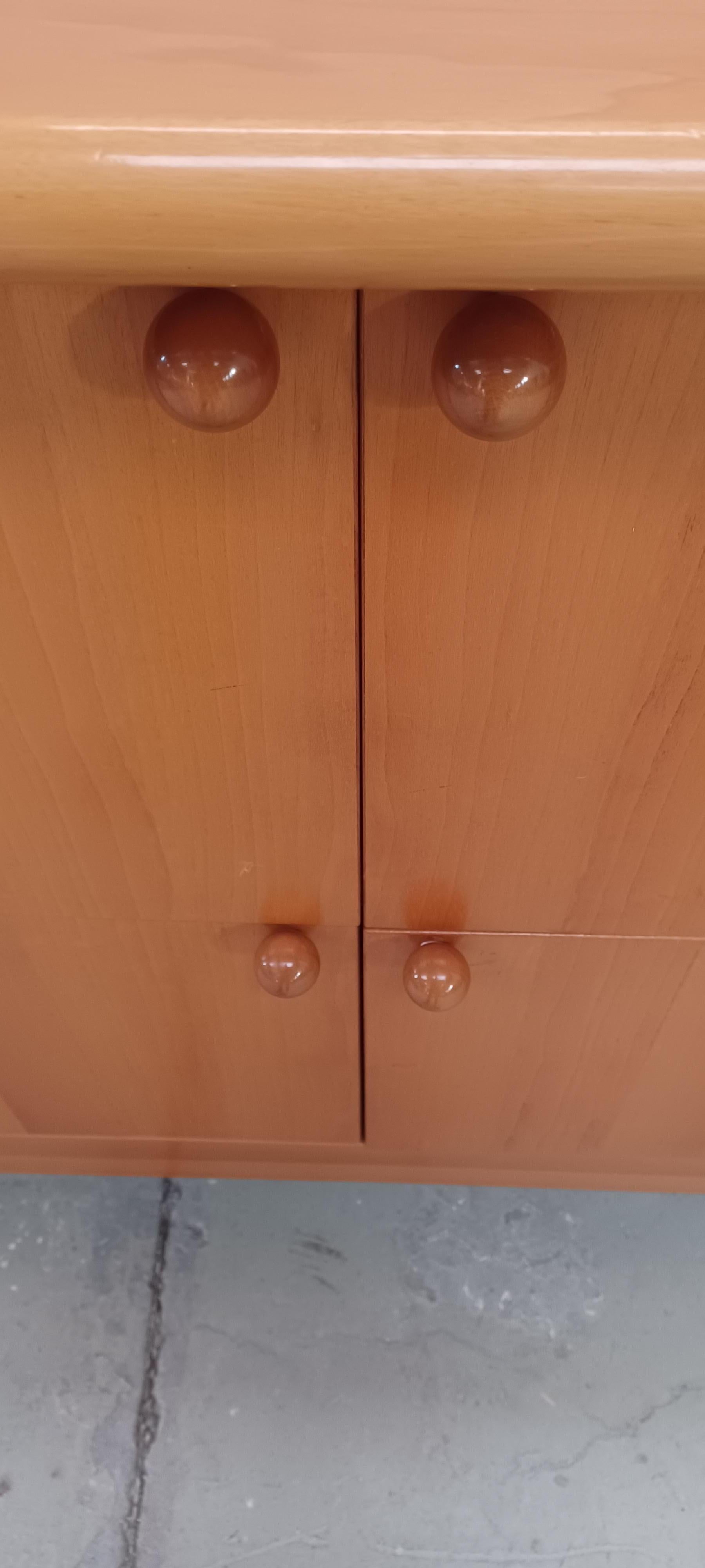 Postmoderne Buffet années 80 Carlo Scarpa Style en vente