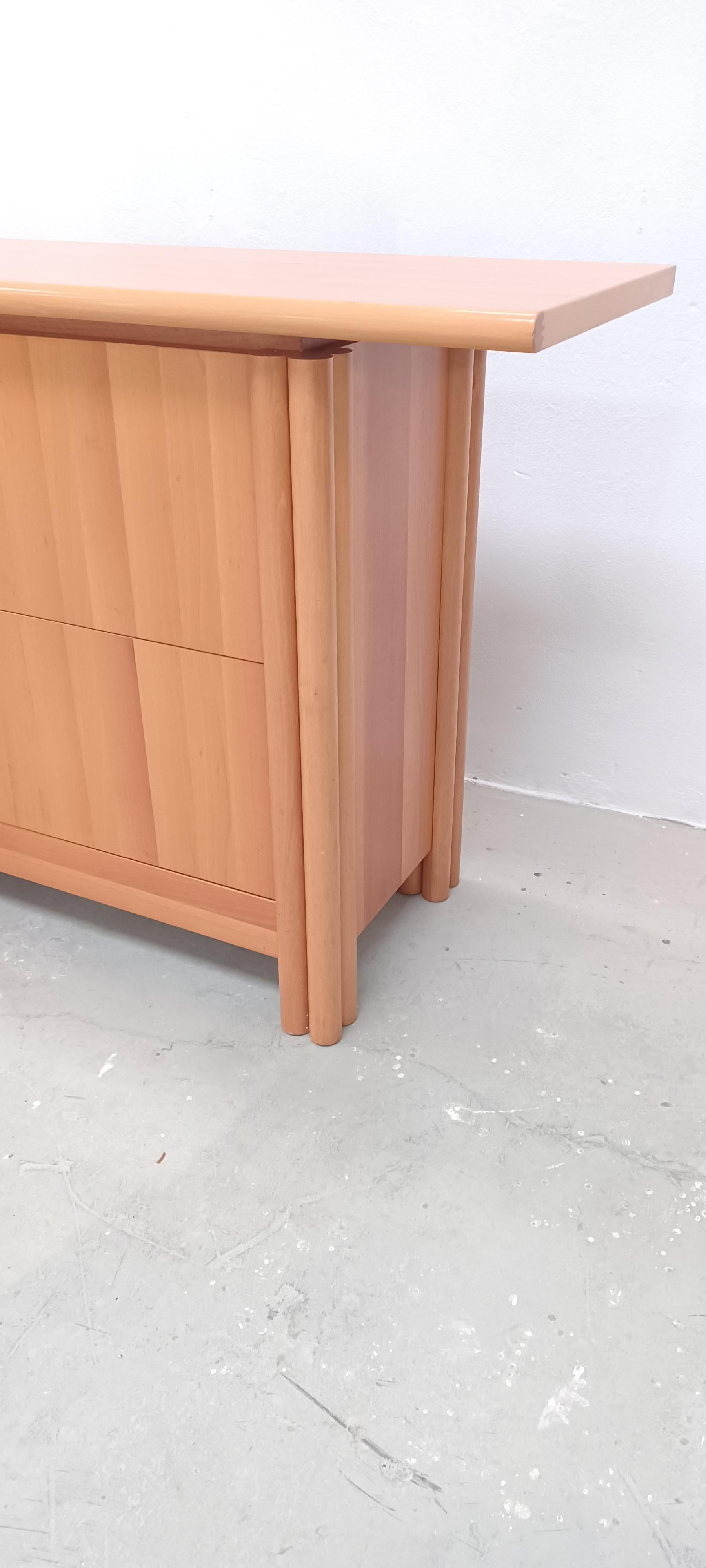 Buffet années 80 Carlo Scarpa Style Bon état - En vente à Vezzano Sul Crostolo, IT