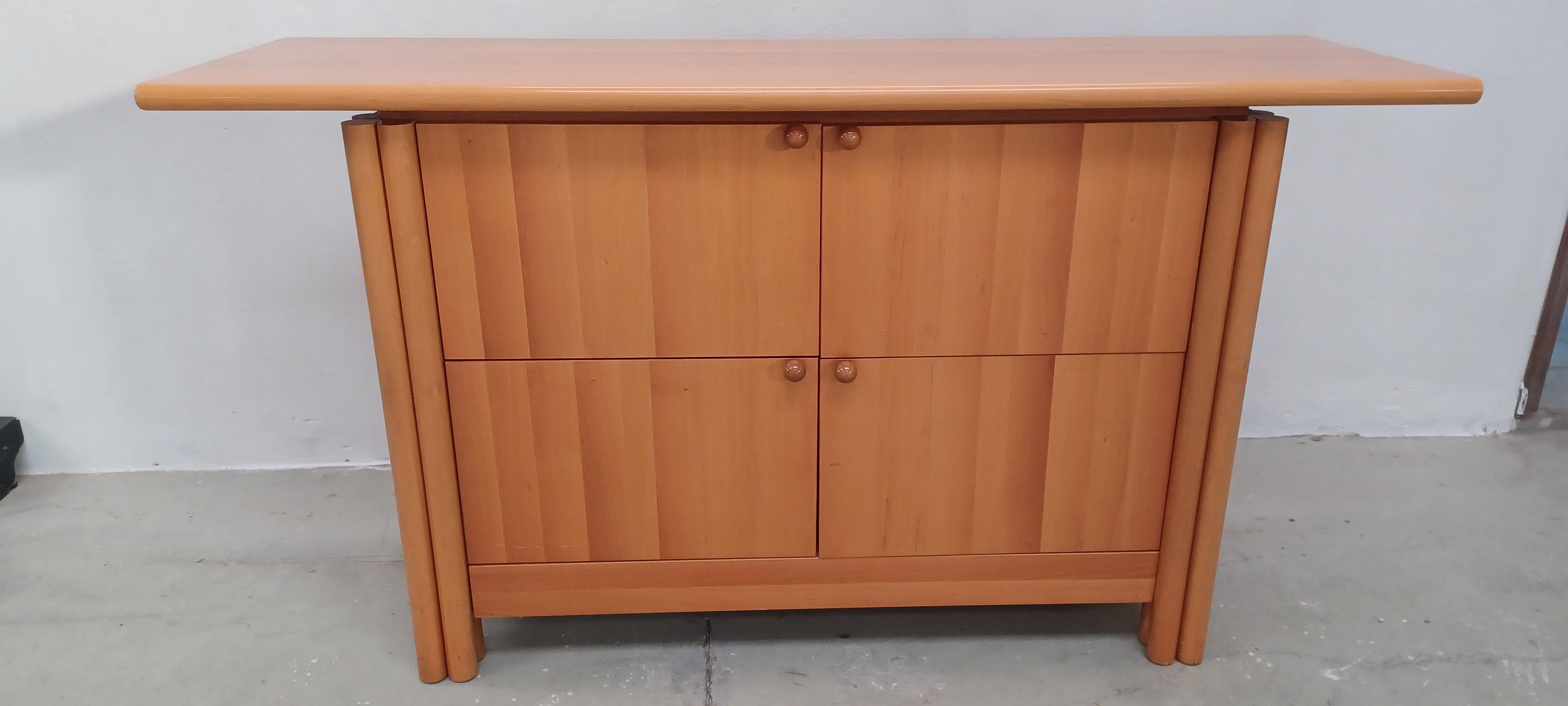 Buffet années 80 Carlo Scarpa Style en vente 2