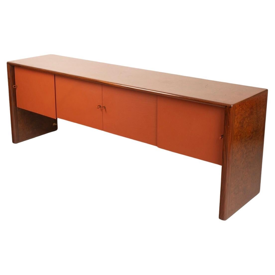 "Artona - Africa" sideboard by Afra and Tobia Scarpa for Maxalto For Sale