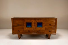 Credenza by Pier Luigi Colli, in Indian Rosewood and Burlwood, Italy circa 1940s
