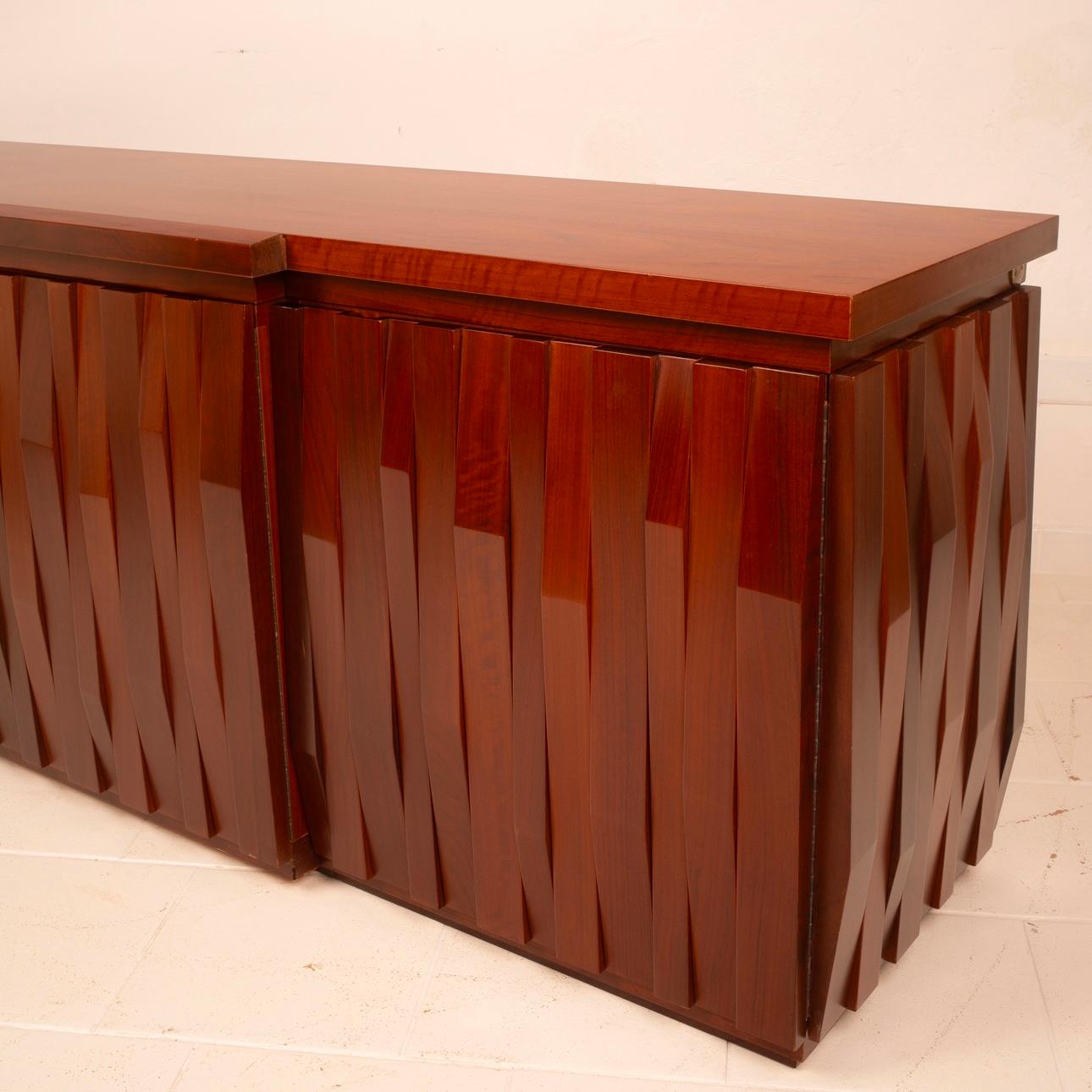 Barium Sculpture99 Sideboard by Luciano Frigerio for Frigerio di Desio For Sale 12