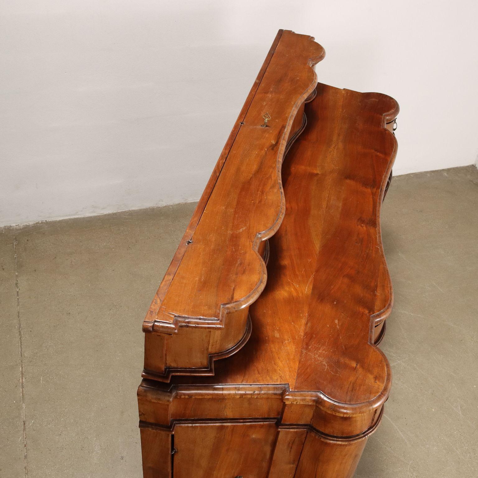 Italian Ferrara Baroque Sideboard Mid-18th Century For Sale