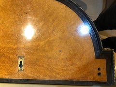 Credenza Buffet Ebonized Parcel-Gilt-Metal Mounted Amboyna Circa 1850