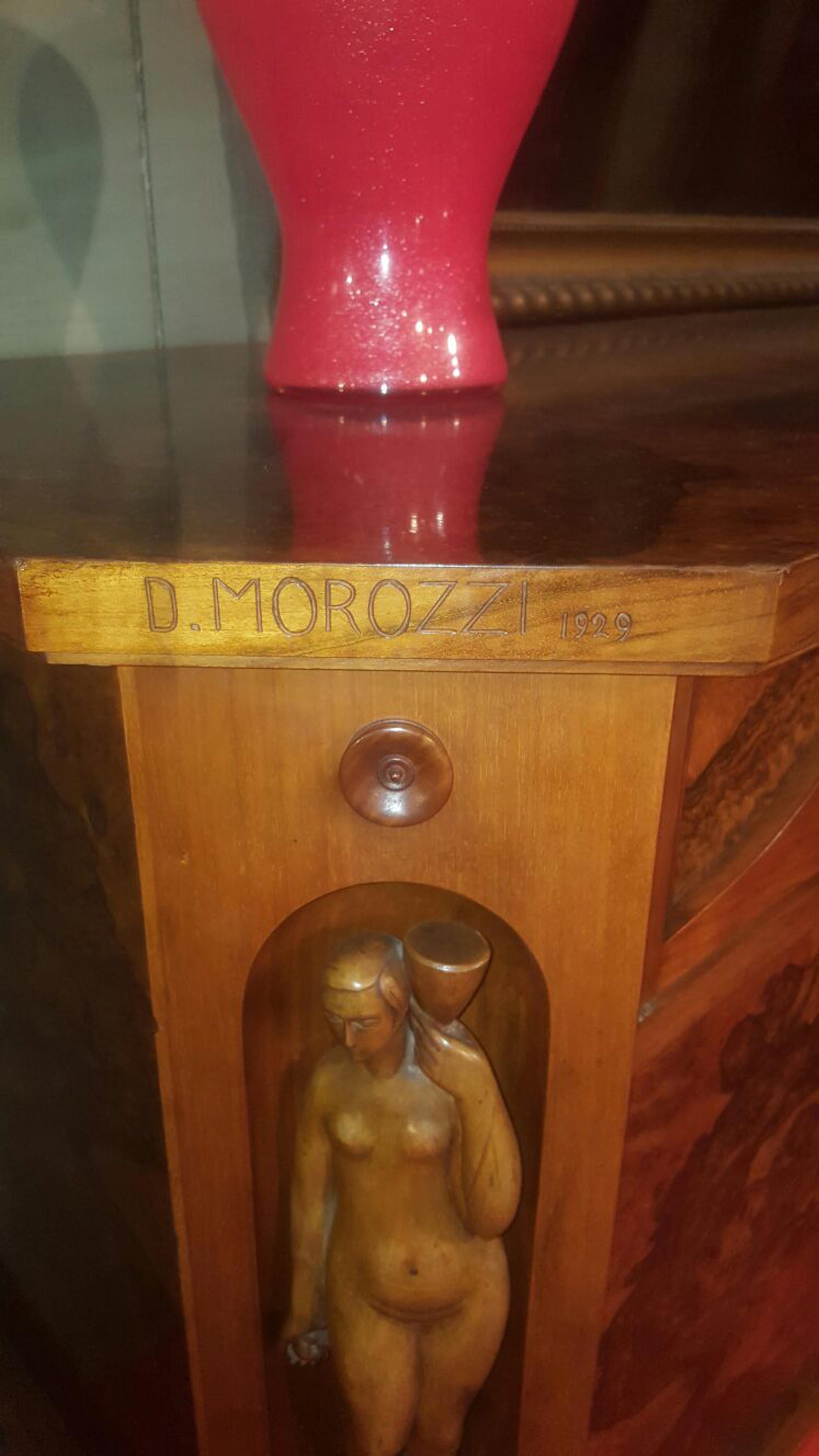 Credenza di Dante Morozzi & Marcello Piacentini, anni '20 in vendita 8