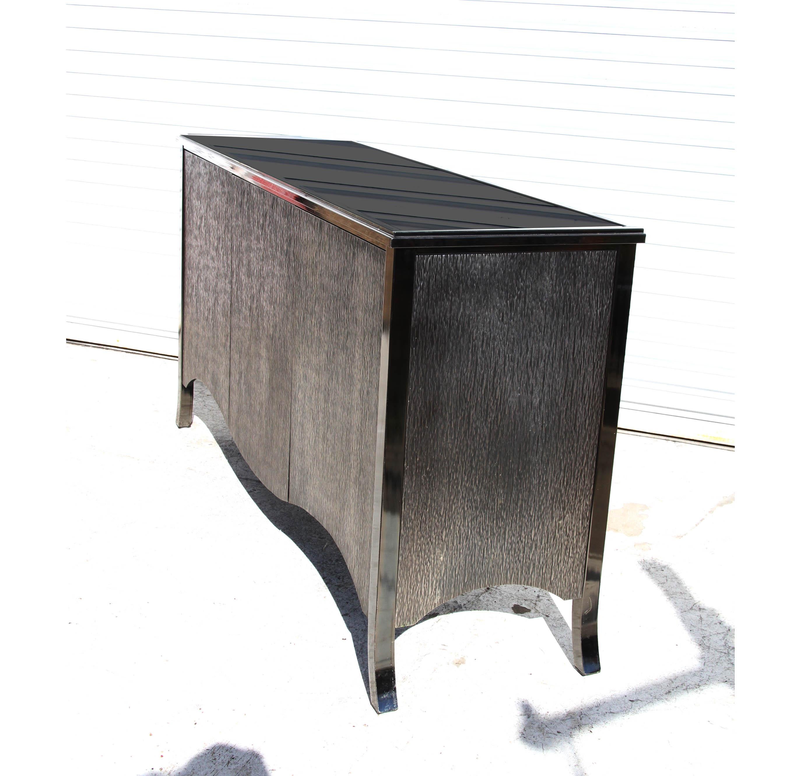 Modern Credenza by DIA Attributed to Milo Baughman For Sale