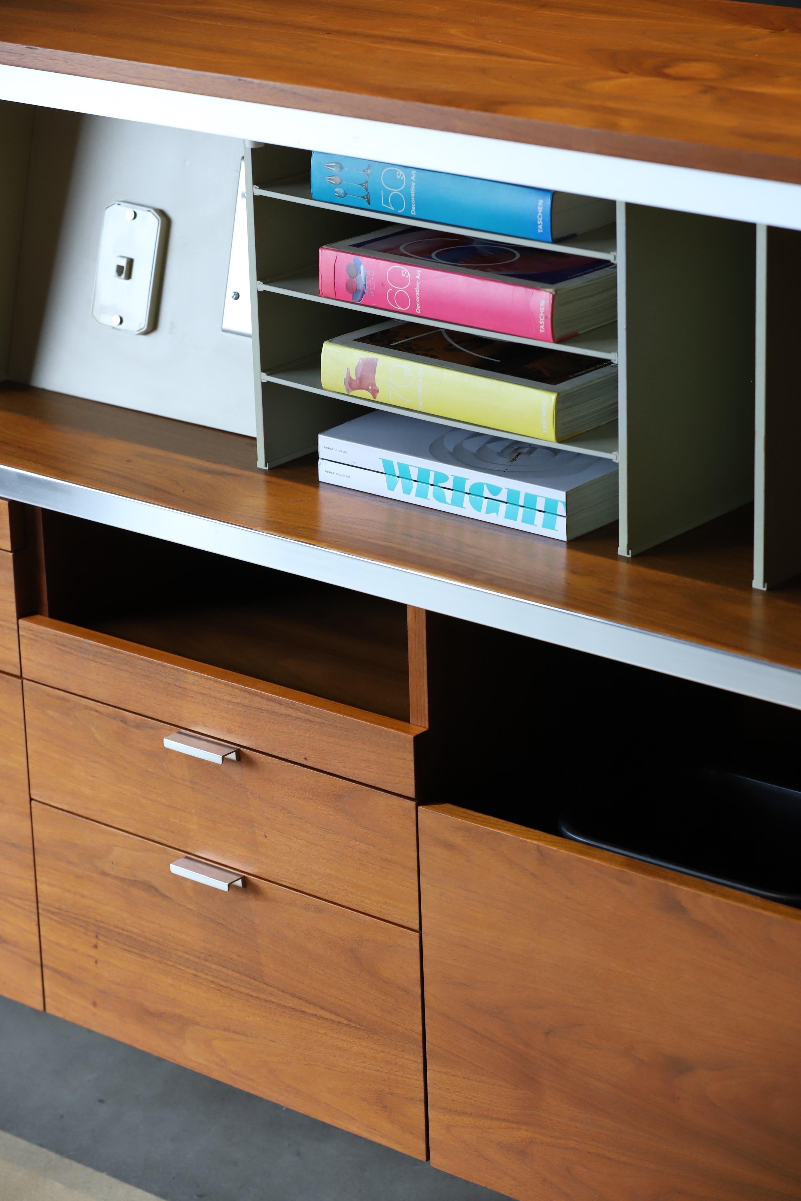 Wood Credenza by George Nelson for Herman Miller