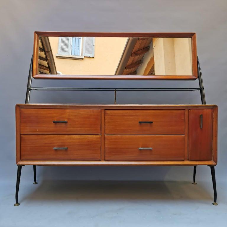Mid-Century Modern Credenza by Silvio Cavatorta For Sale