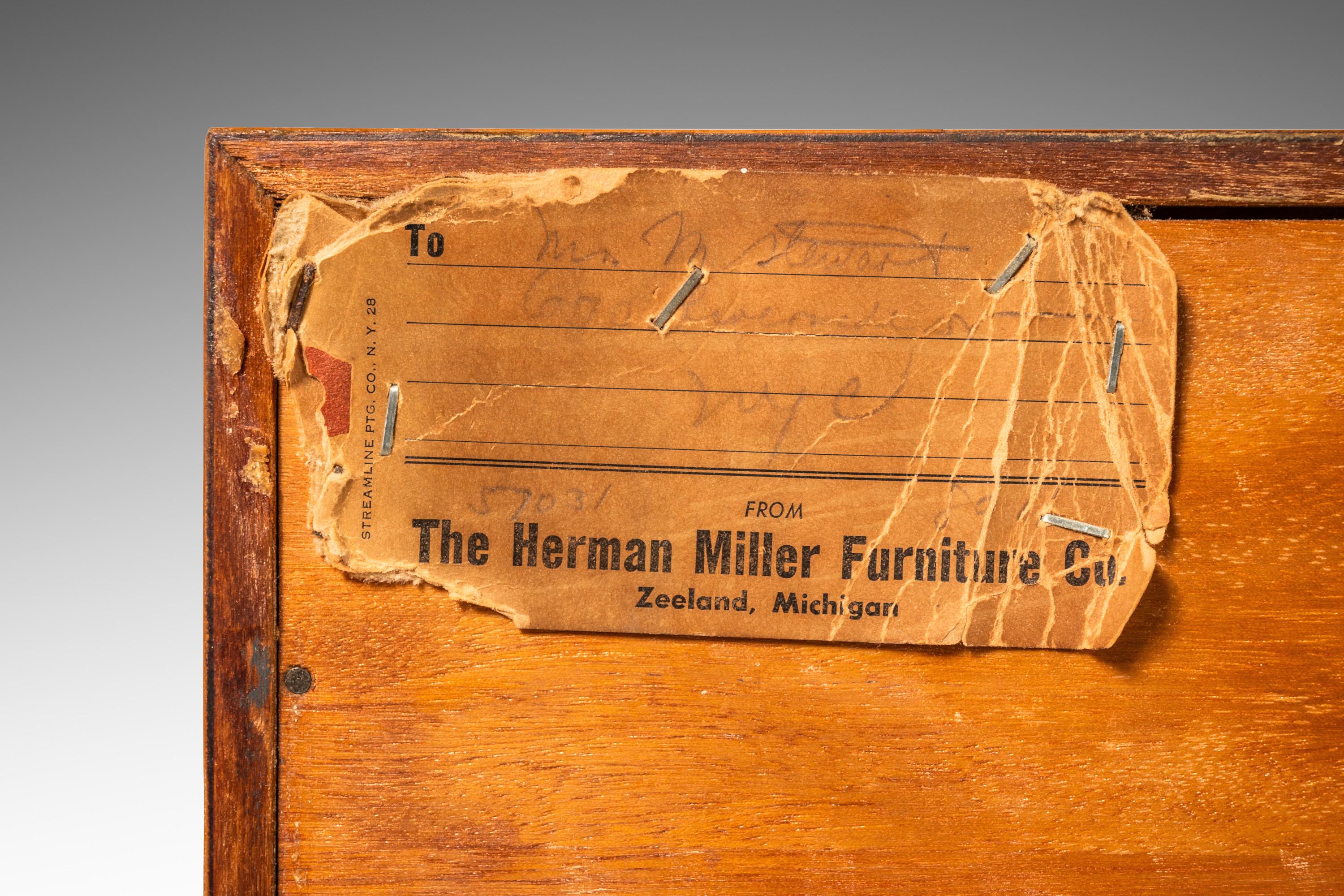 Crédence/armoire en chêne de George Nelson pour Herman Miller, États-Unis, vers les années 1950 en vente 2