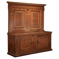 Credenza con Alzata, Italia XVII secolo