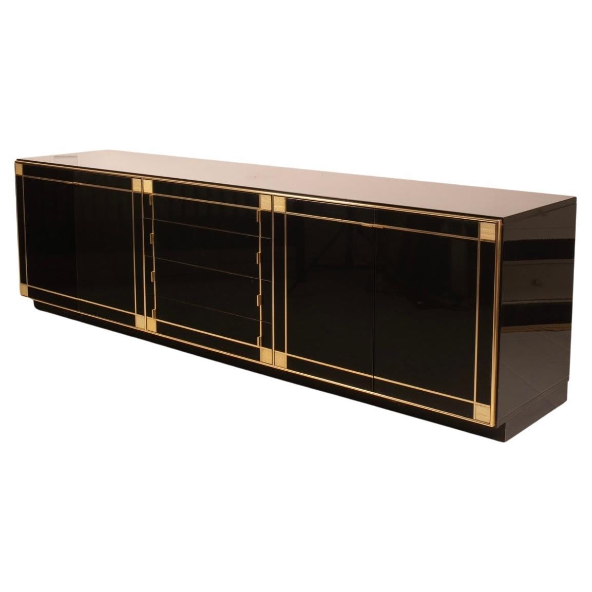 Sideboard with Mother of Pearl Decorations by Pierre Cardin for Roche Bobois For Sale