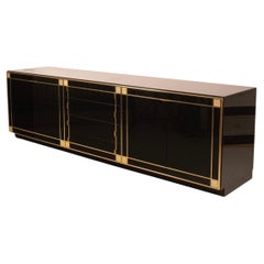 Sideboard with Mother of Pearl Decorations by Pierre Cardin for Roche Bobois