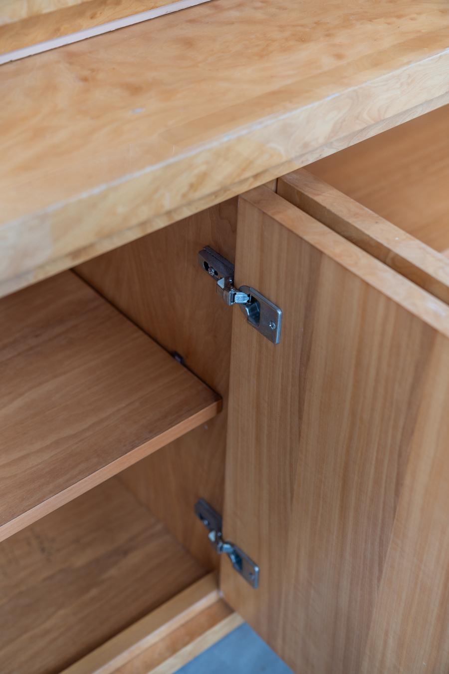 Sideboard with display case, 1980/1990 For Sale 4