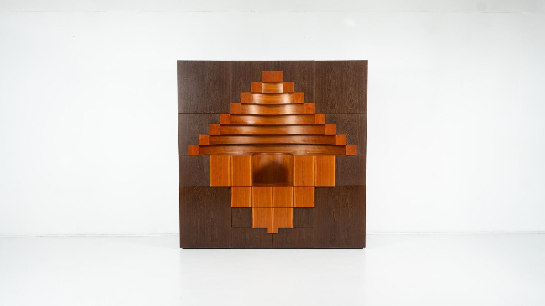 Credenza Corinto par Ferdinando Meccani pour Atelier Meccani, Italie, 1978 en vente 7