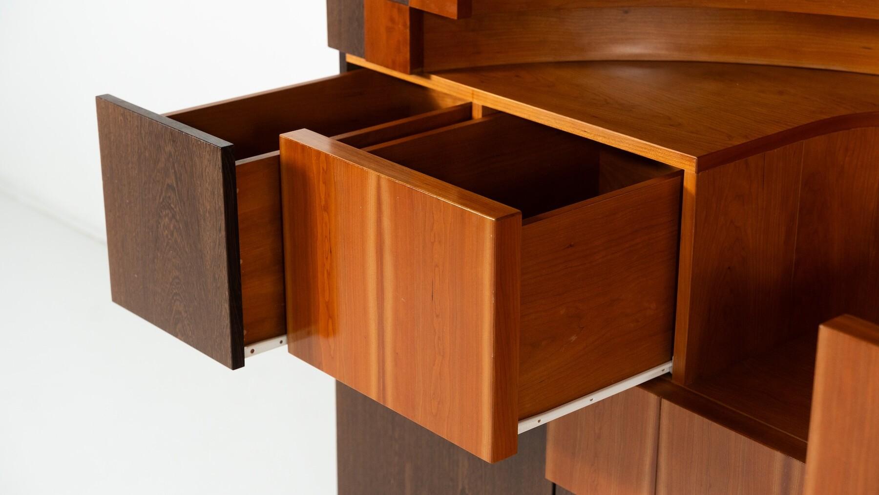 Mid-Century Modern Credenza Corinto par Ferdinando Meccani pour Atelier Meccani, Italie, 1978 en vente