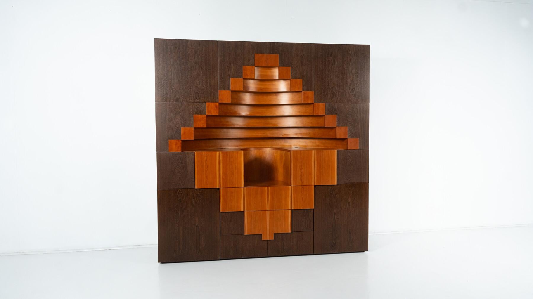 italien Credenza Corinto par Ferdinando Meccani pour Atelier Meccani, Italie, 1978 en vente