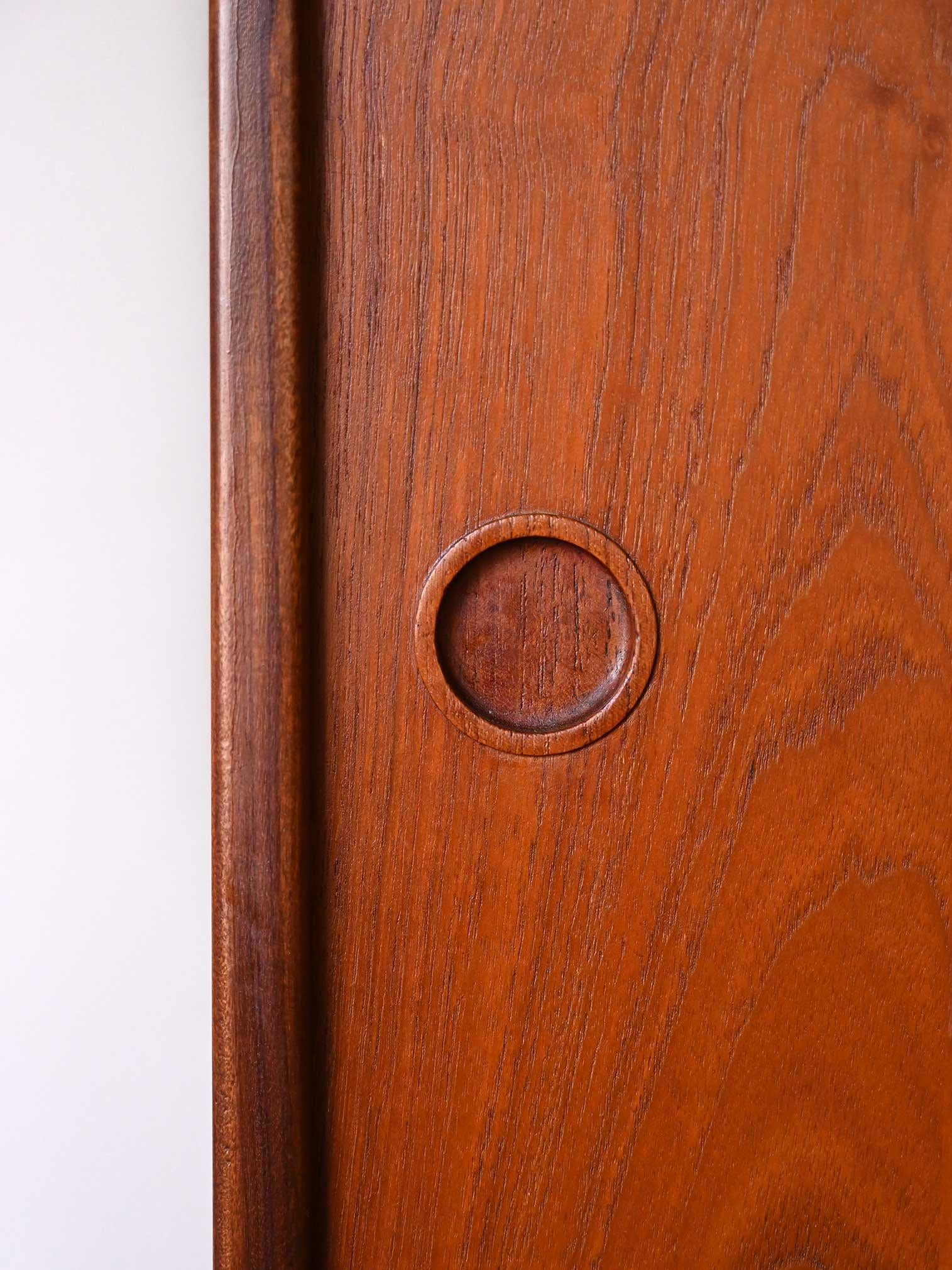 Credenza danese in teak in vendita 3