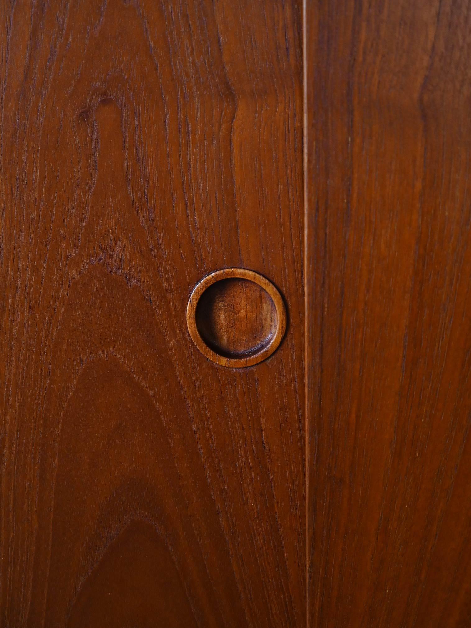 Credenza danese in teak in vendita 5