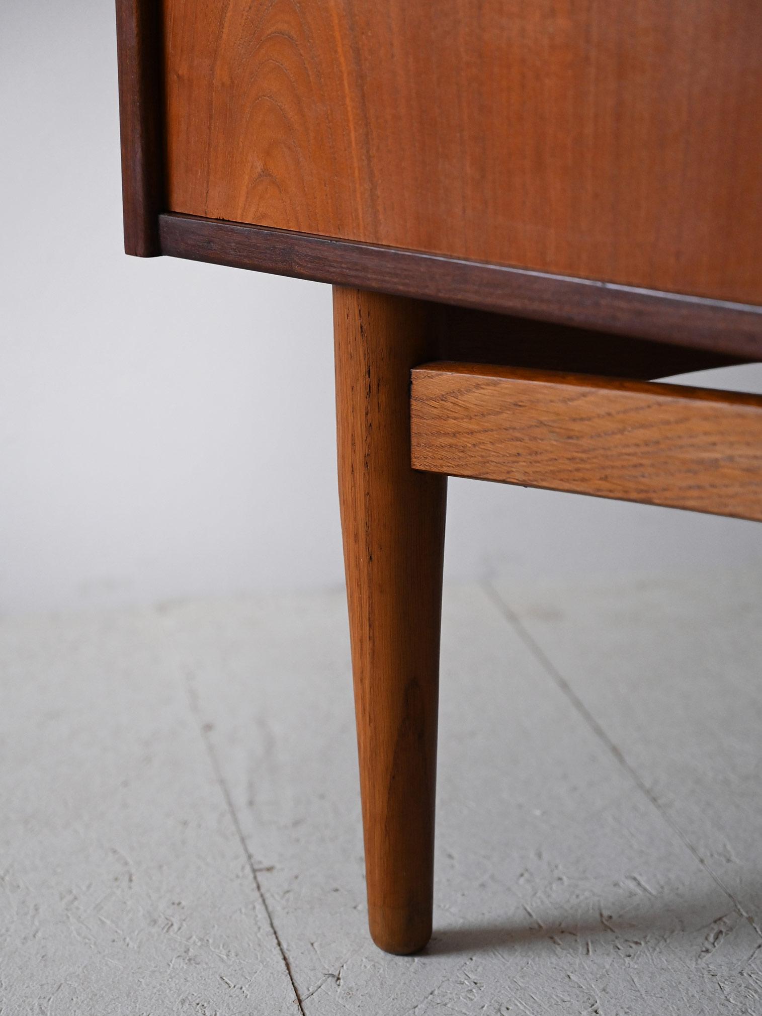 Credenza danese in teak in vendita 6
