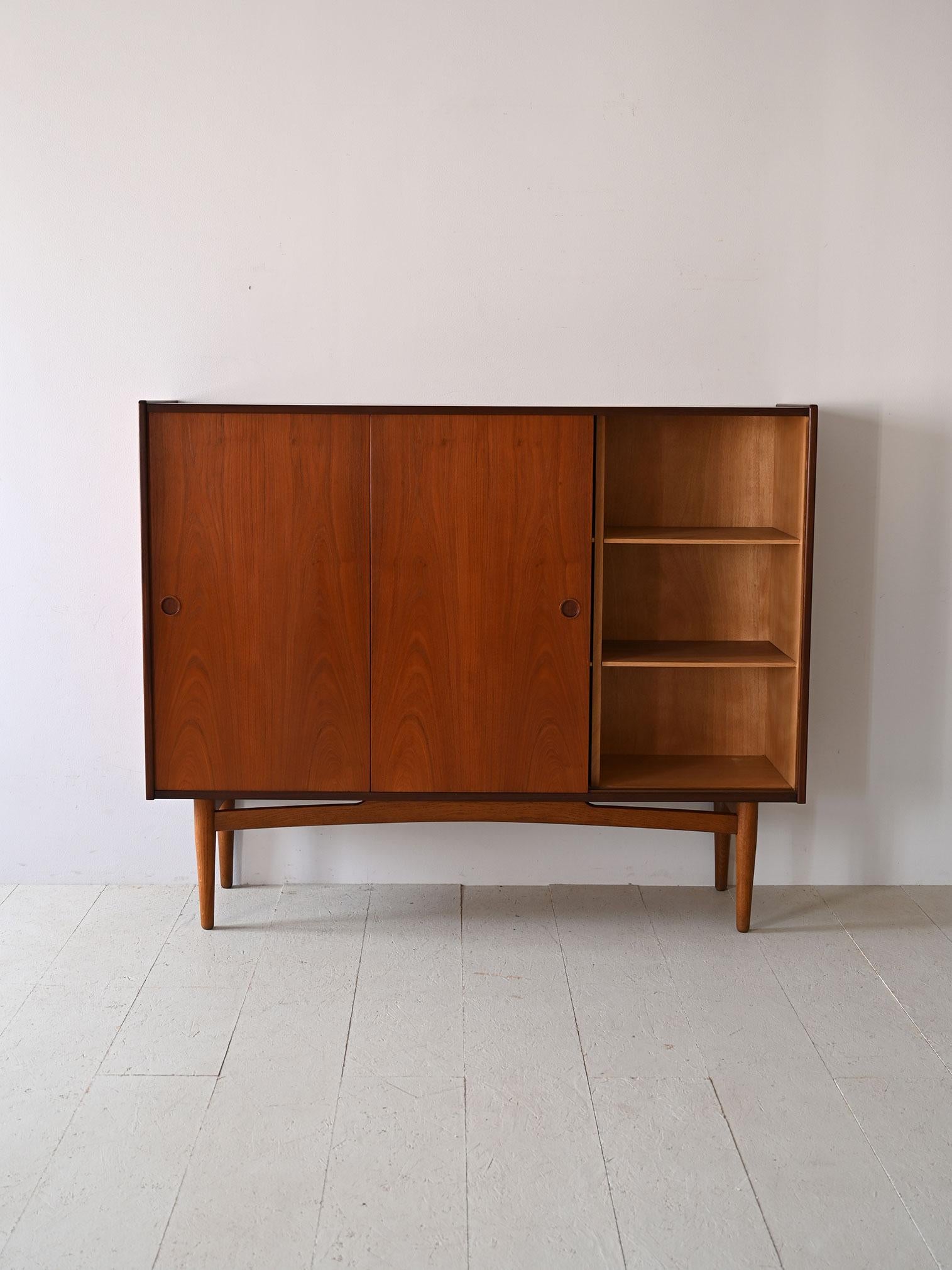 Danish Teak Sideboard In Good Condition For Sale In Brescia, IT