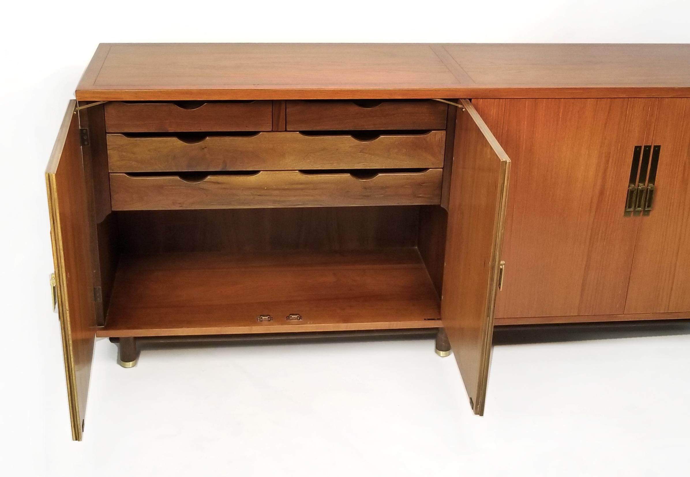 Credenza designed by Michael Taylor for Baker In Excellent Condition In Dallas, TX