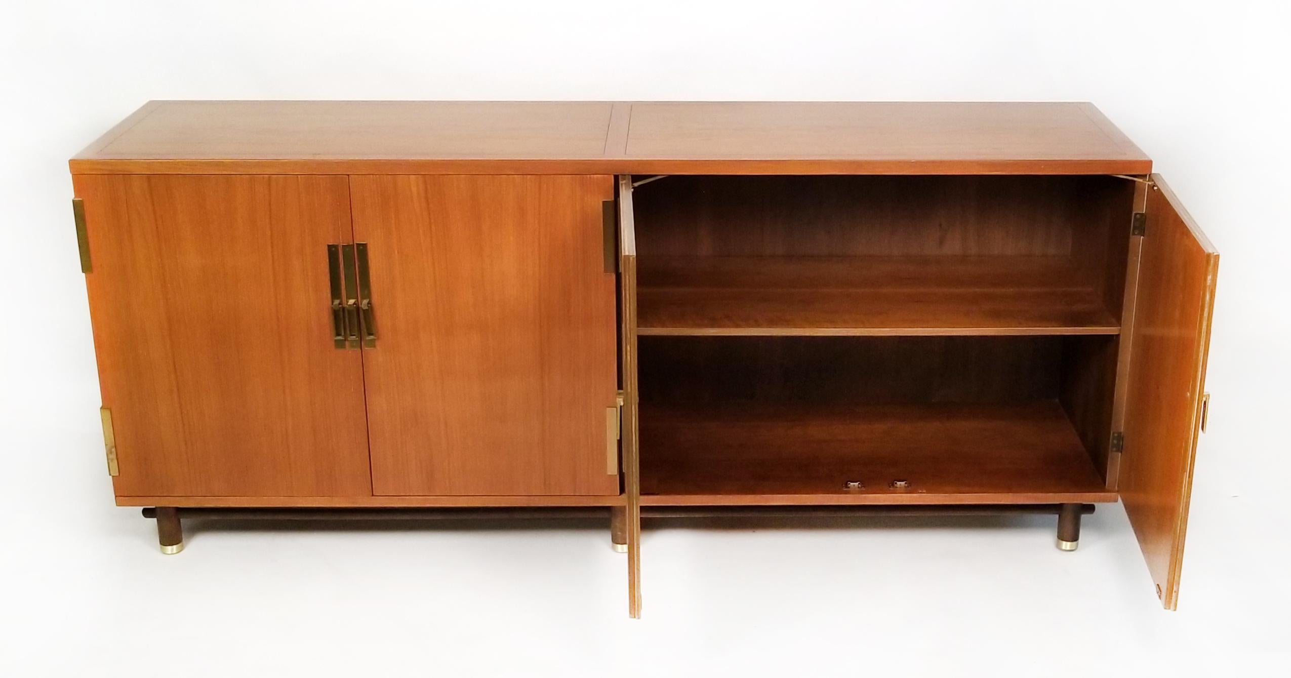 Mid-20th Century Credenza designed by Michael Taylor for Baker