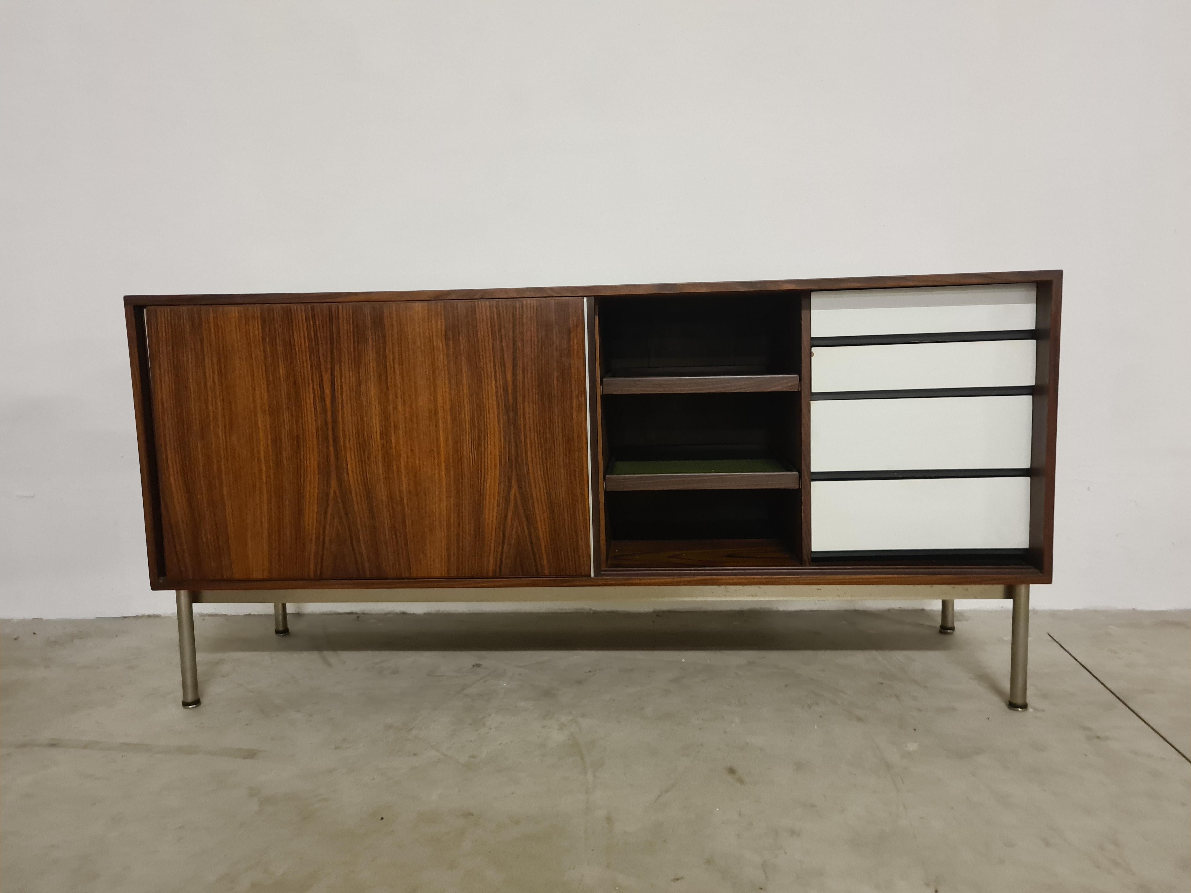 Sideboard designed by Gastone Rinaldi for Rima 1970s For Sale 1