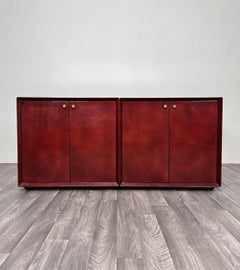 Credenza Due Moduli Design Anni ‘80 Italia Modernariato