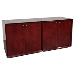 Credenza Due Moduli Design Anni ‘80 Italia Modernariato
